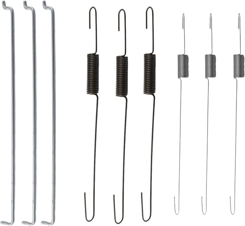 Narcilors 3 Sets Governor Rod Spring Throttle Return Spring Link Rod, Replacement for BlackMax 208CC/212CC 6HP/7HP 3000/3500/3600/3650/4375/4500 Watt Gasoline Generators - Image 1